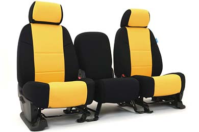 Genuine Leather Custom Car Seat Covers by Coverking
