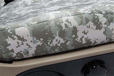 SKANDA Digital Camo Seat Covers - Digital Camouflage Custom Seat Cover by SKANDA