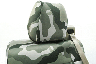 SKANDA Traditional Camo NeoSupreme Seat Covers from Coverking - Best Price on Camouflage Blended Neoprene Seat Covers