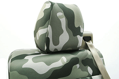 SKANDA Traditional Camo NeoSupreme Seat Covers from Coverking - Best Price on Camouflage Blended Neoprene Seat Covers