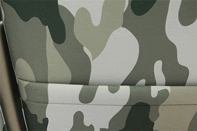 SKANDA Traditional Camo NeoSupreme Seat Covers from Coverking - Best Price on Camouflage Blended Neoprene Seat Covers