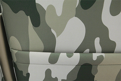 SKANDA Traditional Camo NeoSupreme Seat Covers from Coverking - Best Price on Camouflage Blended Neoprene Seat Covers