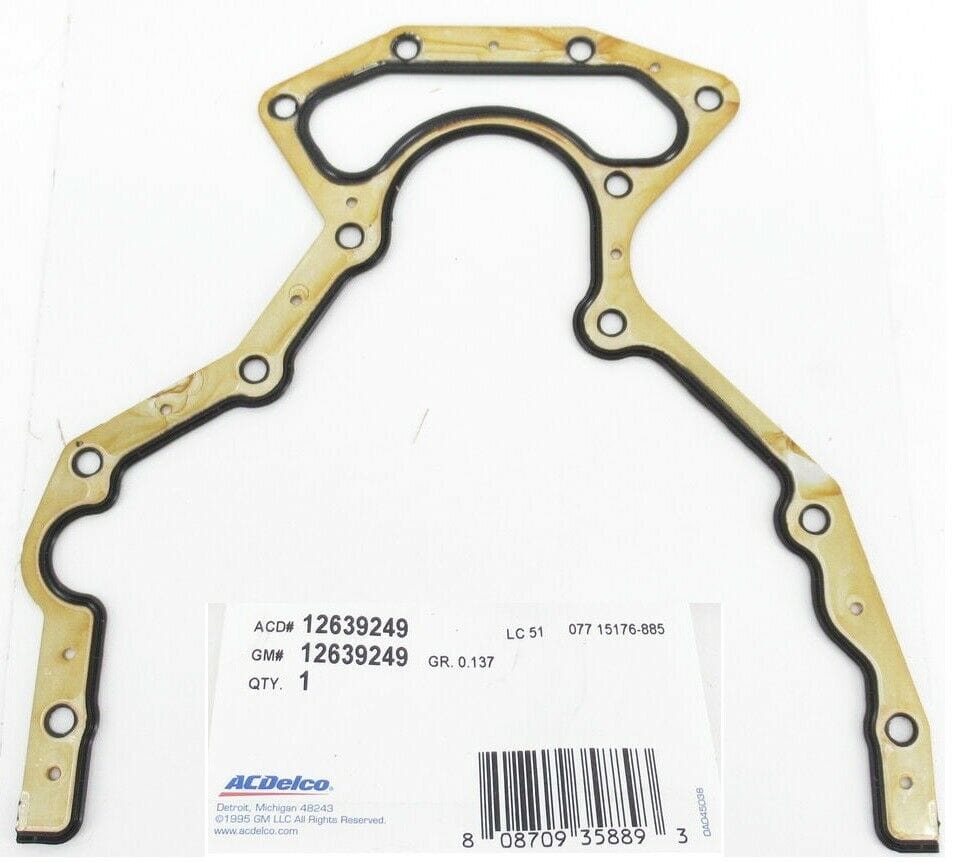 Genuine Rear Main Crankshaft Seal Gasket for Chevy Silverado GMC Sierra Cadillac