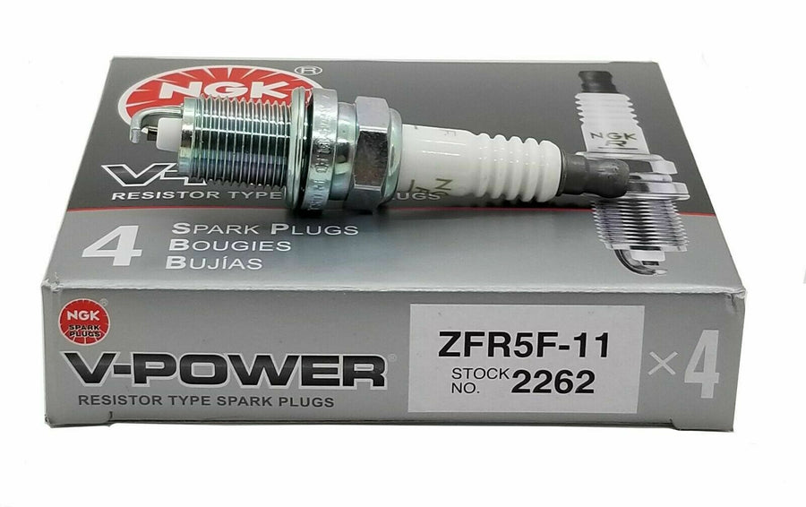 NGK V-Power Copper Spark Plugs ZFR5F-11 #2262 for Honda / Acura