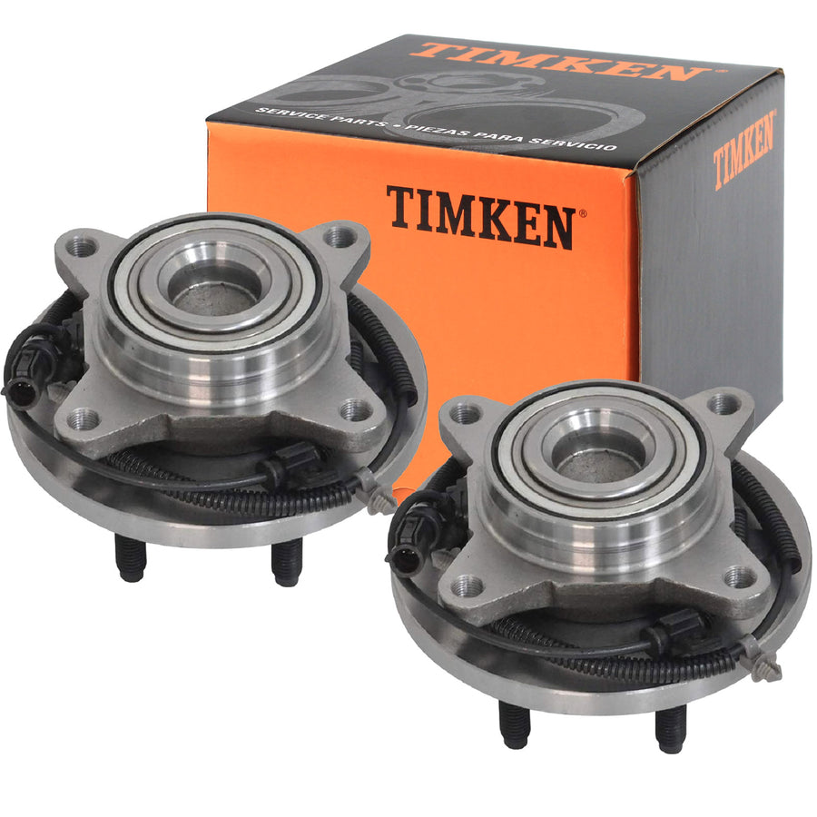 Timken SP550216 Front Wheel Bearing Hub Assembly For 2009-2010 Ford F-150 RWD 6 Stud-2pcs