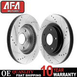 Front E-Coating Black Brake Rotors For Ford Escape Mazda Tribute Mercury Mariner