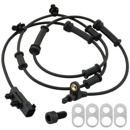 2PCS Front Wheel Speed Sensor Wire Harness For Jeep Wrangler JK ABS Sensor