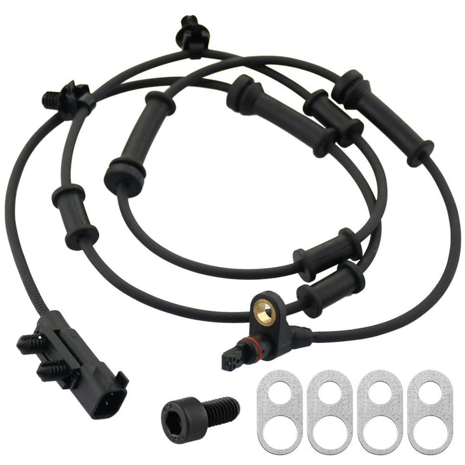 2PCS Front Wheel Speed Sensor Wire Harness For Jeep Wrangler JK ABS Sensor