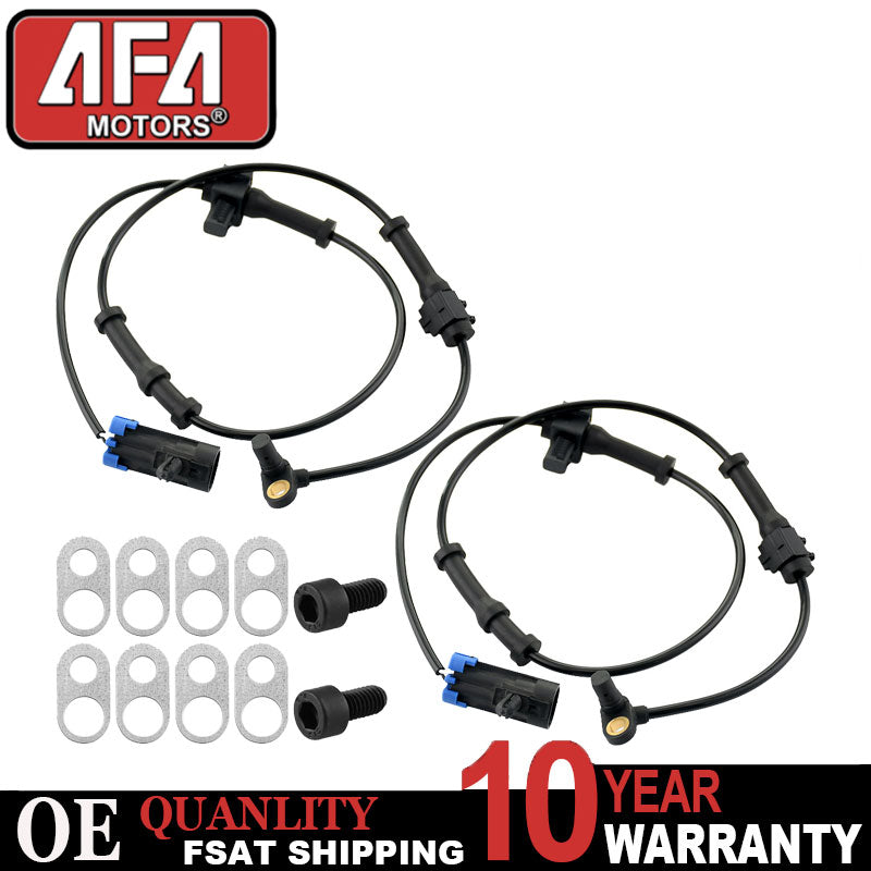 Front Wheel Speed ABS Sensor Set for 2006 2007 2008 Hummer H3 with ABS