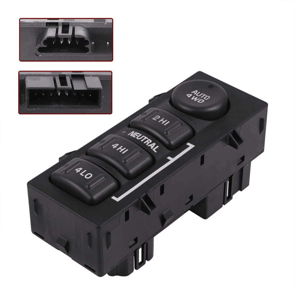 4WD 4x4 Transfer Case Selector Dash Mounted Switch for 15709327 19168767 SW4506