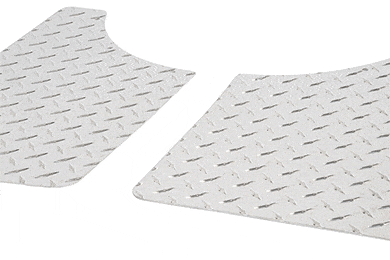 Dee Zee Custom Mud Flaps, Aluminum Mud Flaps