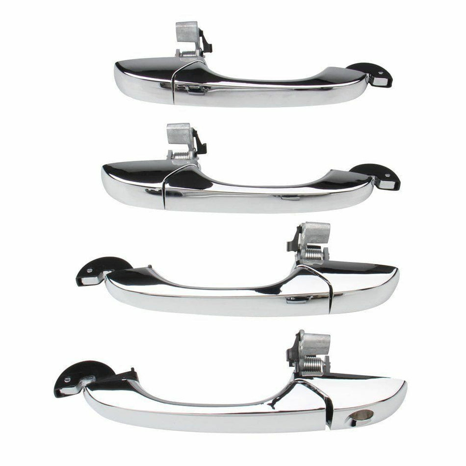 4 Outer Door Handle Chrome for CHRYSLER 300 / 300C 2005 2006 2007 2008 2009 2010