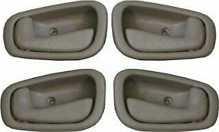4x Inside Left Right LH RH Side Door Handle For 98-02 Toyota Corolla Chevy Prizm