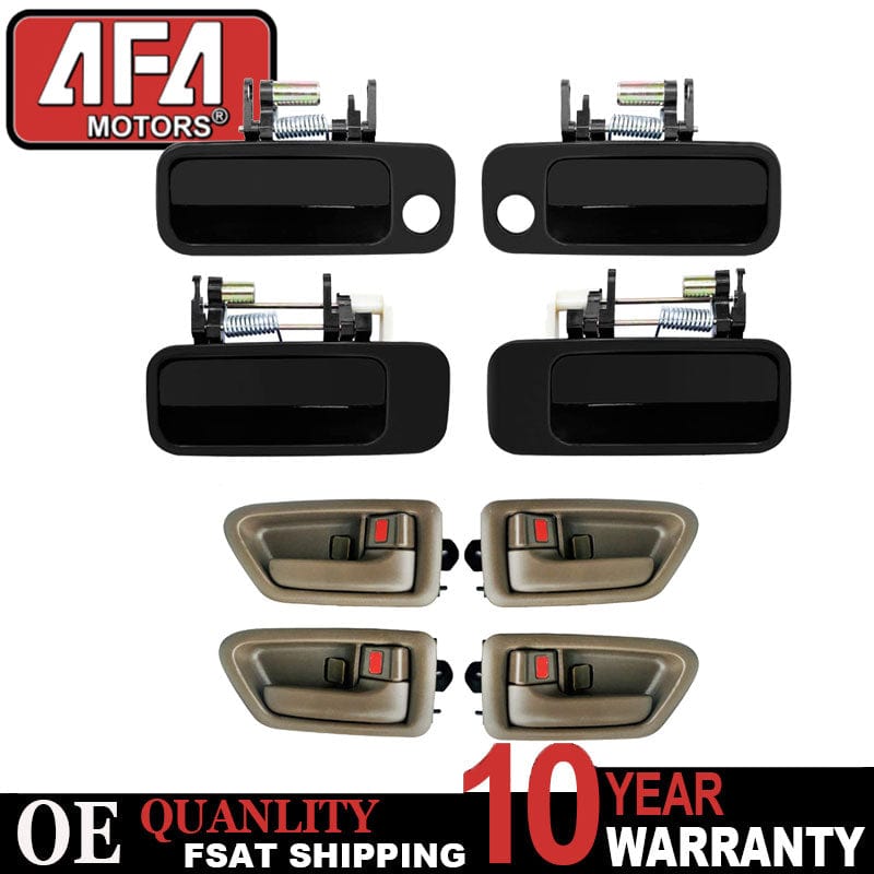 8PCS Door Handles Kit for Toyota Camry 97-01 Front & Rear Inside & Outside