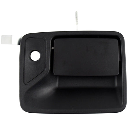 Black Front Outside Exterior Textured Door Handle Set Pair for Ford Pickup