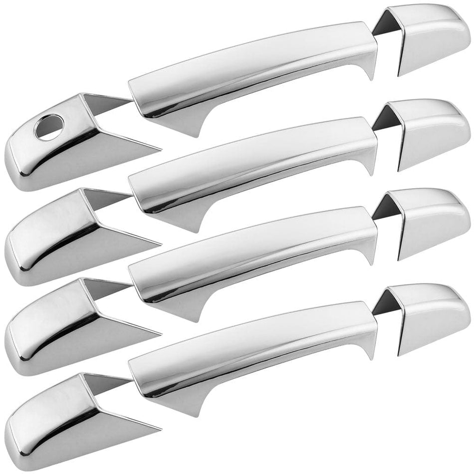 Chrome Door Handle Covers For 2007-13 Chevy Silverado 2007-14 Tahoe GMC Sierra