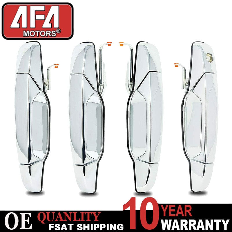 Chrome Door Handle Covers Set 4PCS for Chevy Silverado 1500 2007-2013