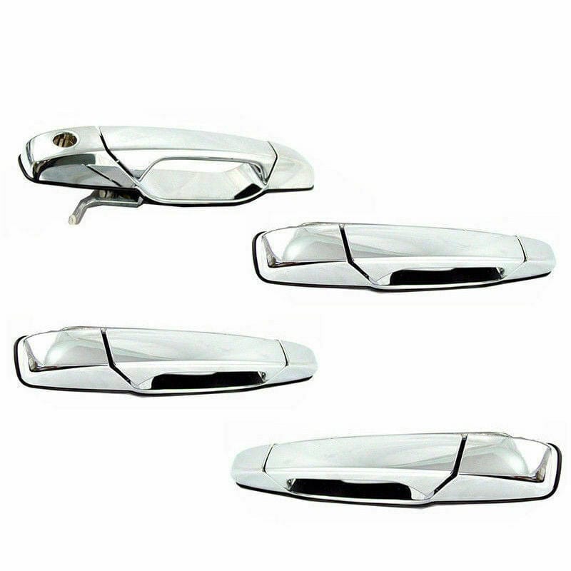 Chrome Door Handle Covers Set 4PCS for Chevy Silverado 1500 2007-2013