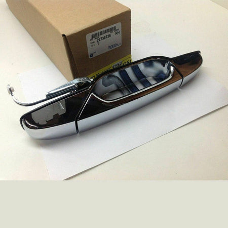 Exterior Chrome Door Handle Fit for Cadillac, Chevy,GMC Rear Passenger Side Door Handle-22738726