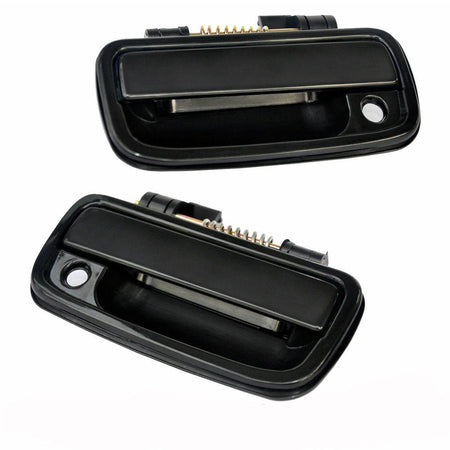 Exterior Door Handle for 1995-2004 Toyota Tacoma Outer  Front Left  Side Door Handle Black -2 Pcs 69220-35020 69210-35020