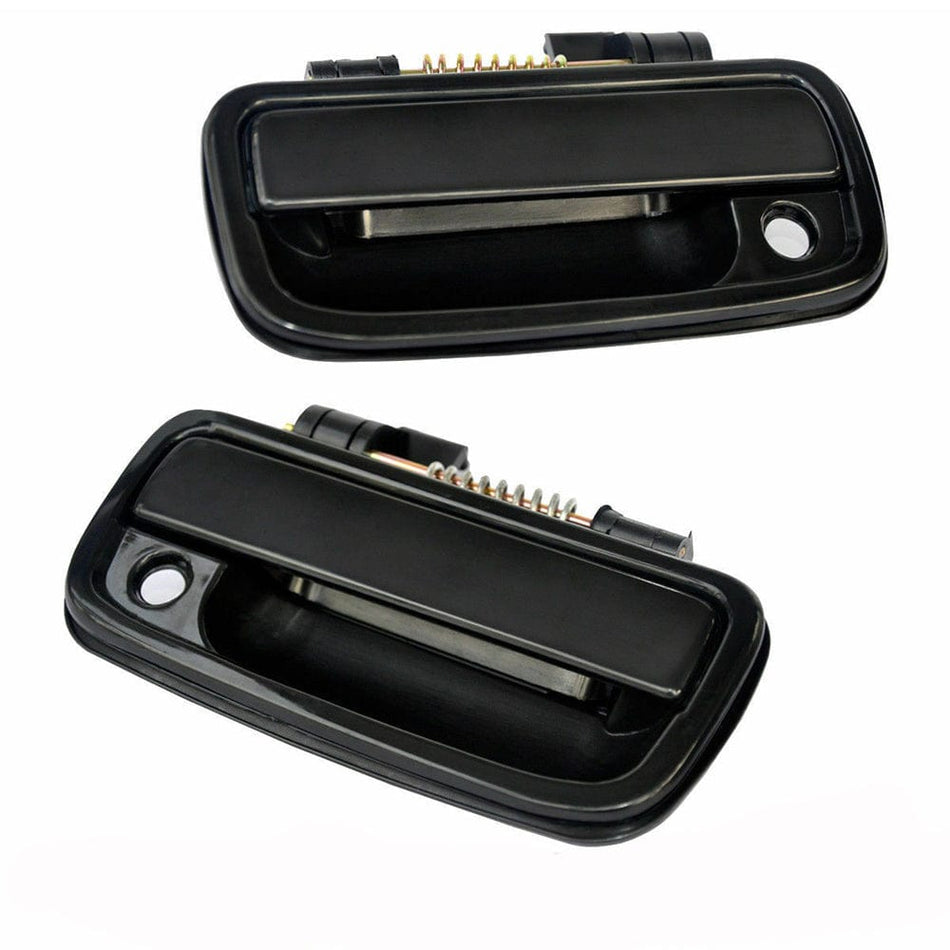 Exterior Door Handle for 1995-2004 Toyota Tacoma Outer  Front Left  Side Door Handle Black -2 Pcs 69220-35020 69210-35020