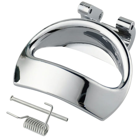 Front or Rear Driver Side Interior Door Handle Fits for Chevy HHR 2006-2011 Inside Car Door Handles (Silver Chrome)