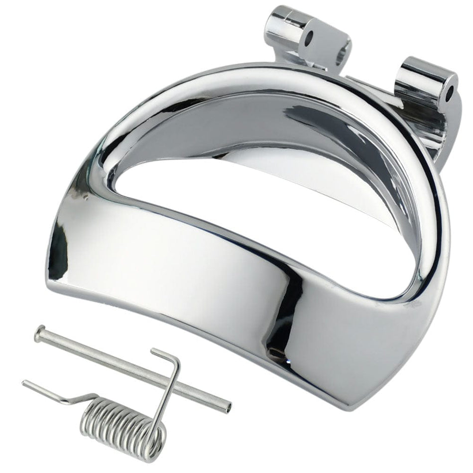 Front or Rear Driver Side Interior Door Handle Fits for Chevy HHR 2006-2011 Inside Car Door Handles (Silver Chrome)