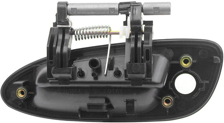 Front Right Exterior Door Handle Fits for Nissan Altima 2002 2003 2004 2005 2006 Passenger Side Car Door Handle-Outside Outer Black