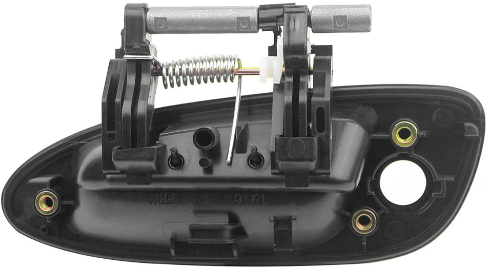 Front Right Exterior Door Handle Fits for Nissan Altima 2002 2003 2004 2005 2006 Passenger Side Car Door Handle-Outside Outer Black