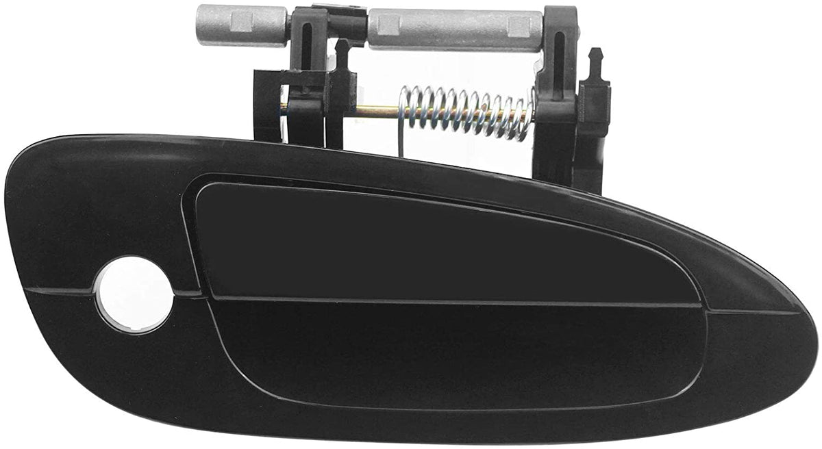 Front Right Exterior Door Handle Fits for Nissan Altima 2002 2003 2004 2005 2006 Passenger Side Car Door Handle-Outside Outer Black
