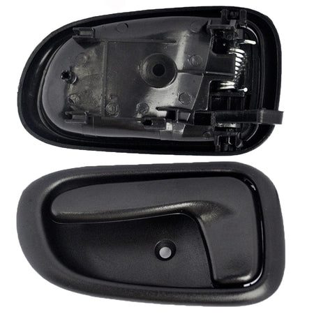 Interior Door Handle Black Set of 4 Kit for 1993-1997 Toyota Corolla inside Front/Rear Driver Passenger Side Inner Door Handles