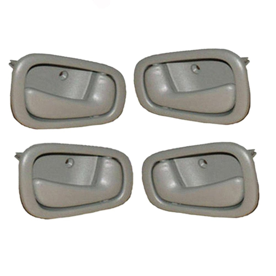 Interior Door Handles Front Rear Left Right Driver Passenger Side Fit 1998-2002 Toyota Corolla GEO Prizm Manual Lock Inside Door Handle-4pcs
