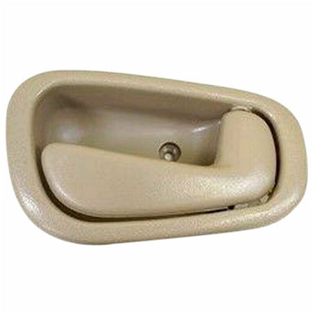 Interior Tan Beige Door Handle for 1998-2002 Toyota Corolla, 1998-2002 Chevy Prizm Inside Door Handles-4PK, Front or Rear