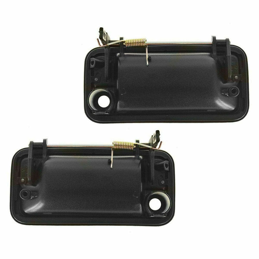 Pair GM Black Front Exterior Outside Door Handle for GMC Chevrolet C2500 C3500