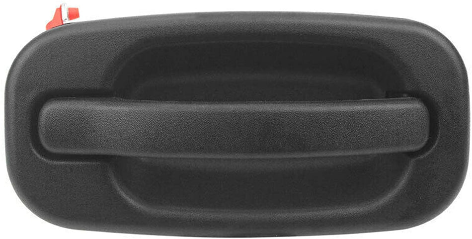 Pair Outside Door Handle Front Black For 1999-2007 Chevrolet Silverado 1500 3500