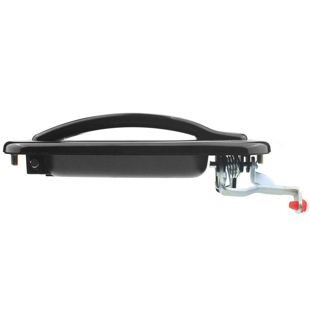 Rear Left & Right Door Handle Fits for Chevy Avalanche (Silverado/Suburban) 1500 2500,GMC Sierra 1500 2500/Yukon/ Yukon XL-Outer Outside(Black)-Driver & Passenger Side