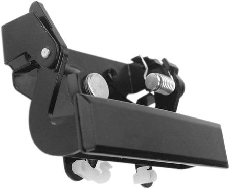 Rear Tailgate Handle & Bezel Fits for Chevy GMC C1500 C2500 C3500 K1500 K2500 K3500-Car Door Handle (Black)