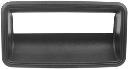 Rear Tailgate Handle & Bezel Fits for Chevy GMC C1500 C2500 C3500 K1500 K2500 K3500-Car Door Handle (Black)