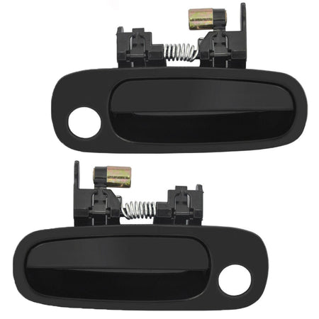 Set of 4 Exterior Door Handle, Front and Rear Left Door Handles for 1998-2002 Toyota Corolla & Chevy Prizm 69210-02030