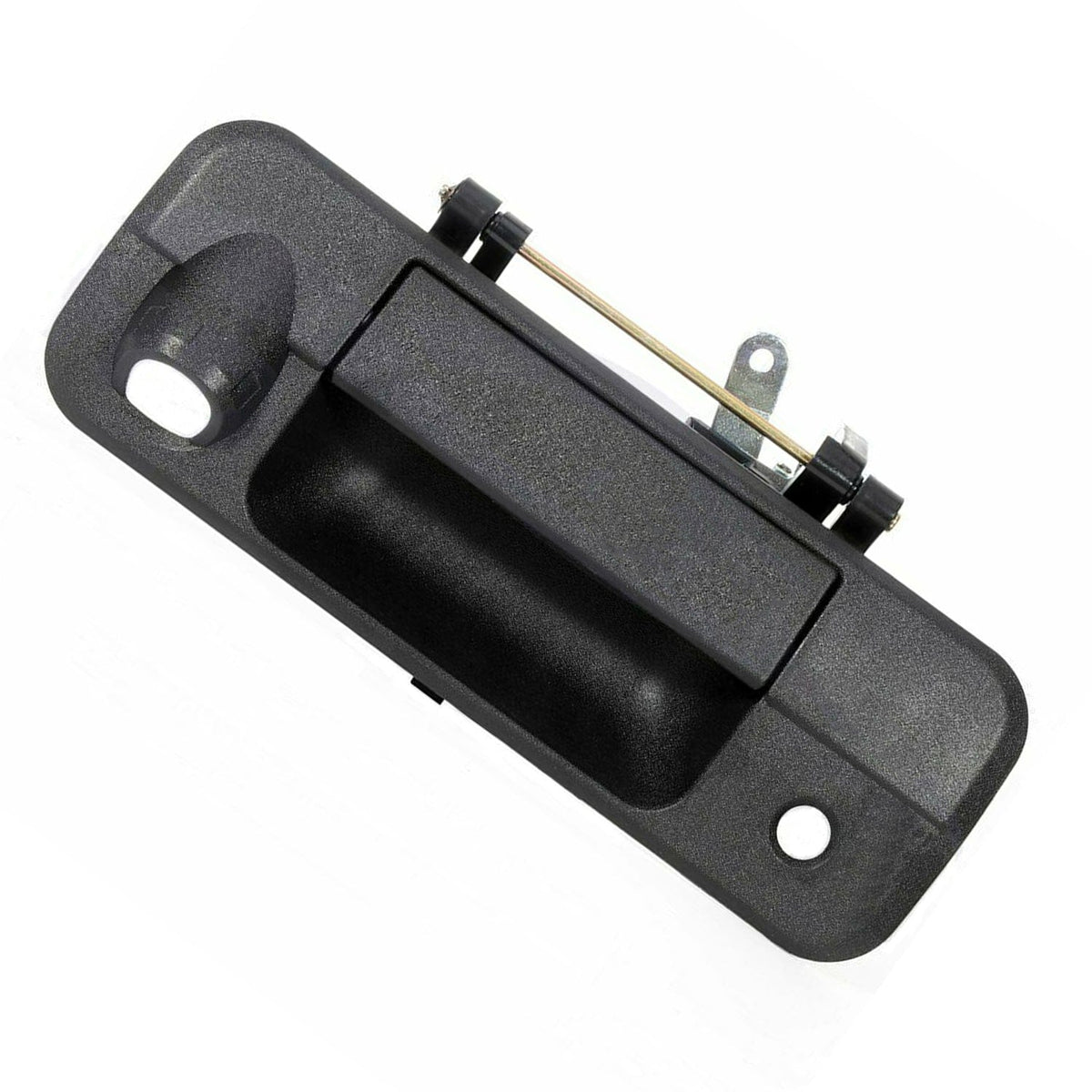Textured Black Tailgate Handle With Rear Camera Hole Fit 2007-2013 Toyota Tundra Liftgate Hatch Rear Back Latch Handle
