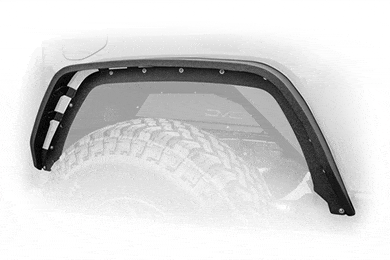 DV8 Flat Slim Fenders - Slim Jeep Fenders for Gladiator - Free Shipping!
