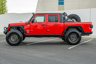 DV8 Flat Slim Fenders - Slim Jeep Fenders for Gladiator - Free Shipping!