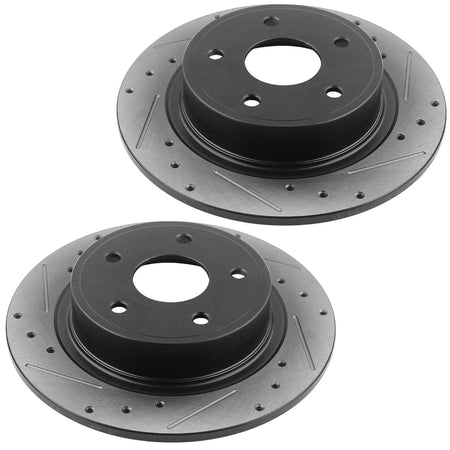 Rear Disc E-Coating Brake Rotors For Ford F-150 Expedition Navigator 5-Lug
