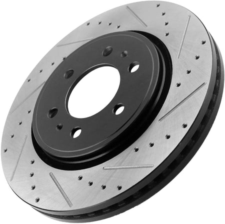 Front Drilled Brake Rotors + Brake Pads For Ford Explorer Mercury Mountaineer