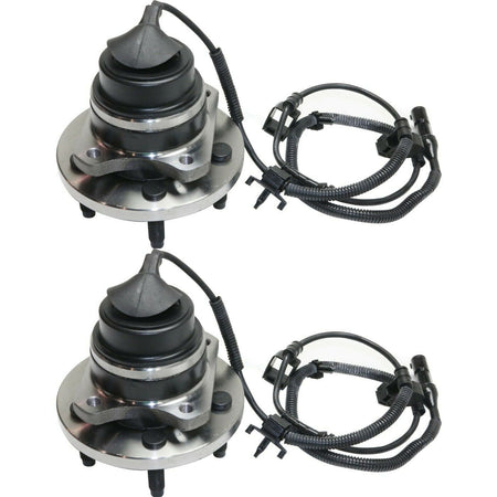 Front Wheel Bearing & Hub For Ford Lincoln Town Car Crown Victoria 5 Lugs 2pcs
