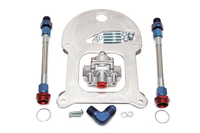 Edelbrock Fuel Pressure Regulator Kits - Free Shipping on Edelbrock FPR Kit for Carbureted Engines