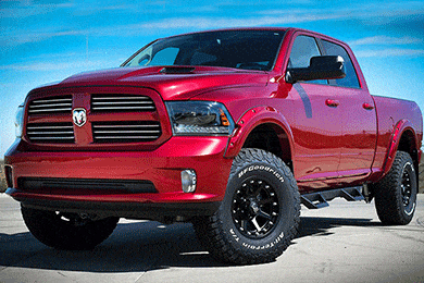 EGR Bolt-On Painted Fender Flares - Paint Matched - FREE SHIPPING!