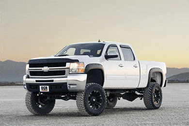 EGR REDI-FIT Fender Flares - Bolt On Look Fender Flares - Easy Installation