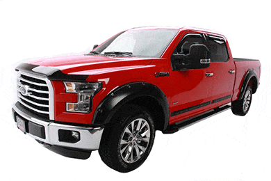 EGR REDI-FIT Fender Flares - Bolt On Look Fender Flares - Easy Installation