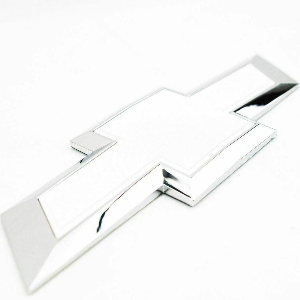 Chevrolet Silverado 1500 Bowtie Emblem Kit White